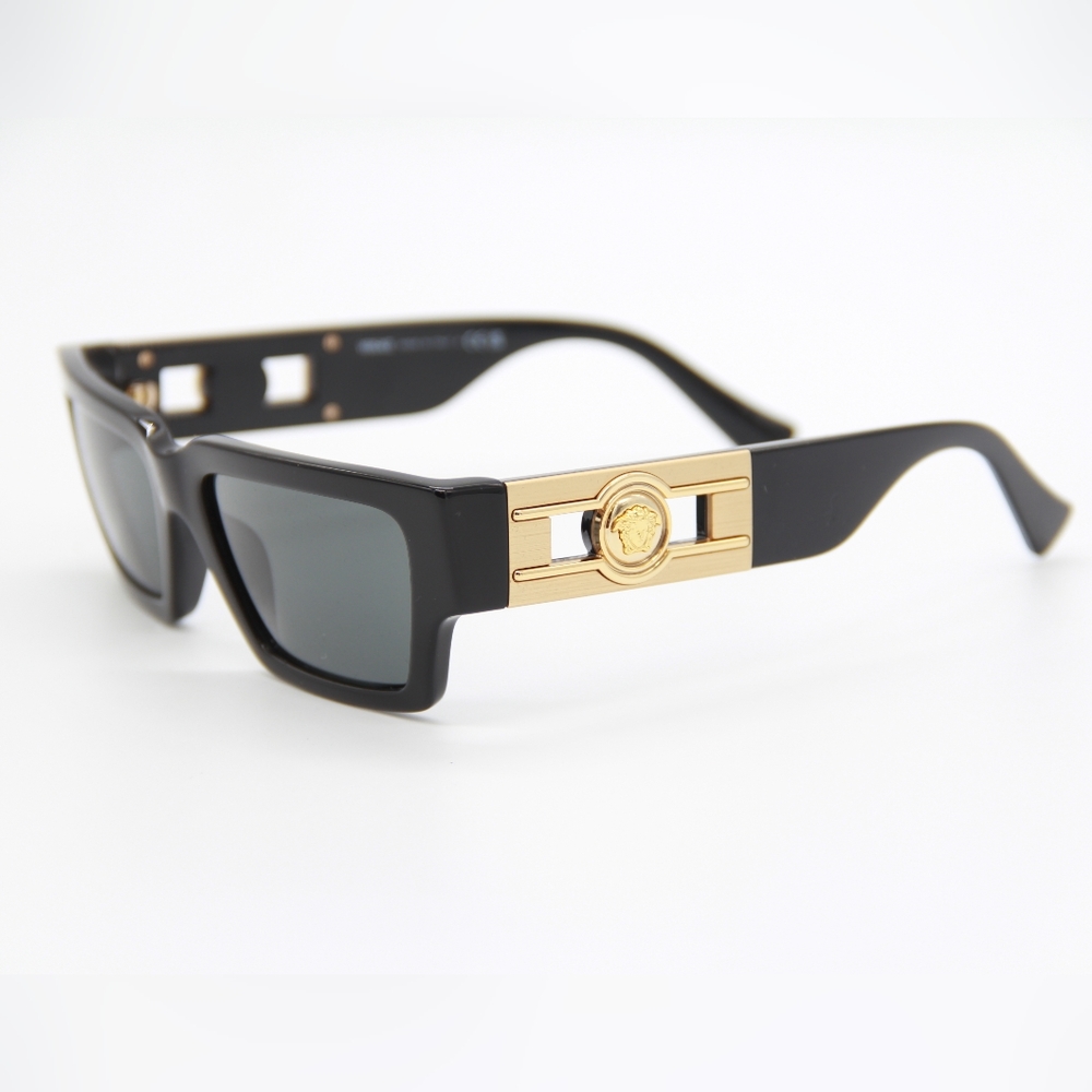 NEW VERSACE VE4459 GB1/87 WOMEN SUNGLASSES VERSACE MOD 4459 BLACK - Picture 5 of 12